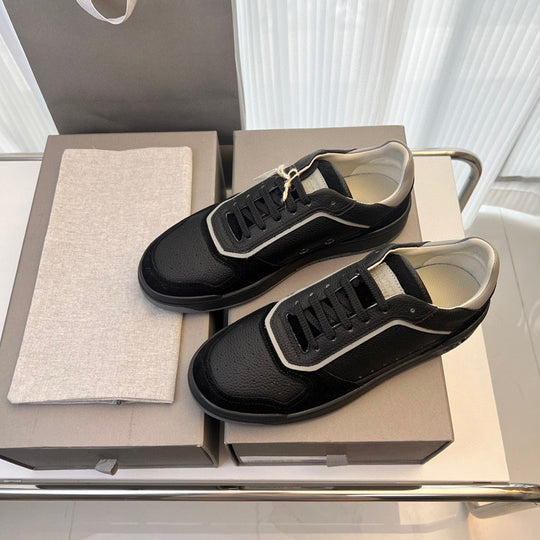 Damen Sportliche Sneaker mit atmungsaktiver Oberflächenstruktur und gepolsterter Innensohle EB