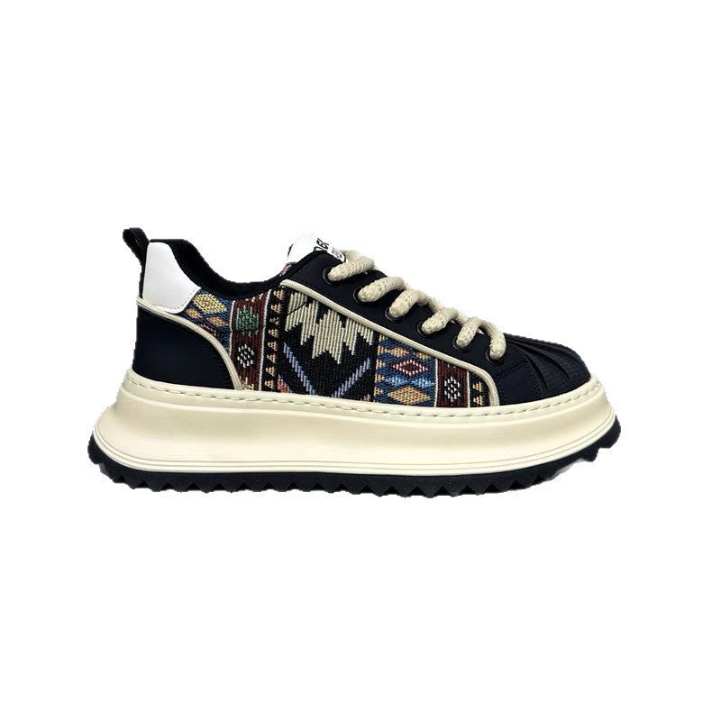 Damen modische Sneakers mit ethnischem Design und komfortabler Dämpfung EB