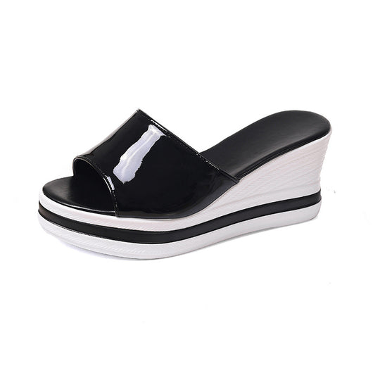 Damen Wedge-Pantoletten mit komfortablem Fußbett und stylischem Design EB