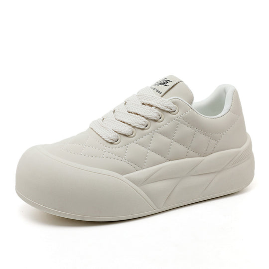 Damen modische Sneakers mit trendigem Profil und gepolsterter Sohle EB