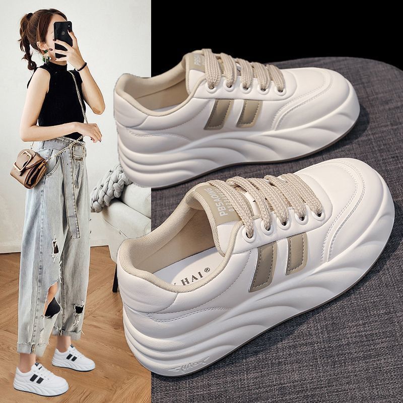 Damen modische Chunky-Sneaker mit ergonomischem Design und leichter Dämpfung EB