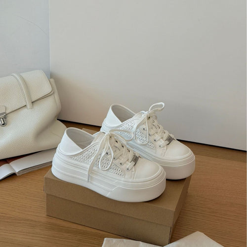 Damen Modische Sneaker mit atmungsaktiver Obermaterialstruktur und stabiler Sohle EB
