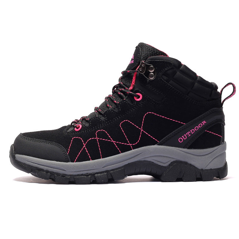 Damen robuste Wanderschuhe mit wasserdichtem Obermaterial und rutschfester Sohle EB