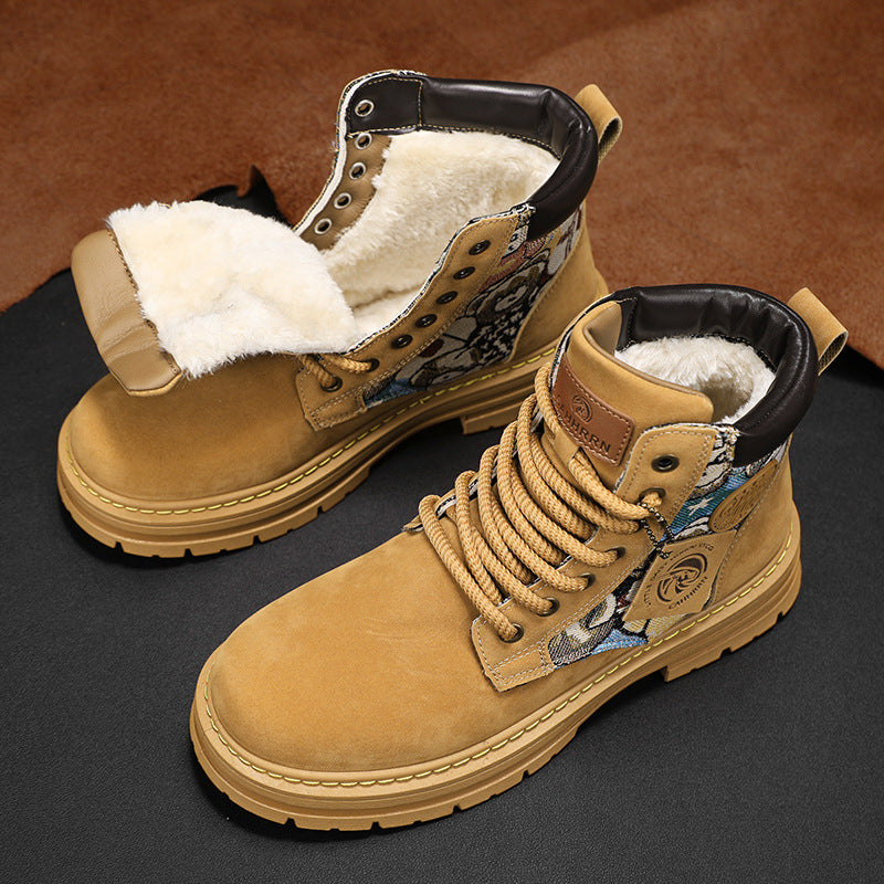 Damen Winter-Wanderstiefel mit atmungsaktiver Struktur und rutschfester Sohle EB
