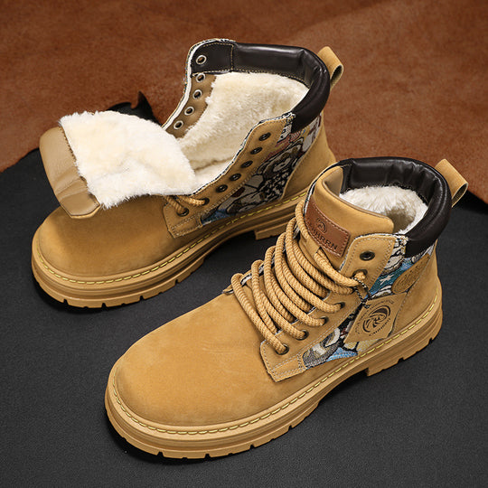 Damen Winter-Wanderstiefel mit atmungsaktiver Struktur und rutschfester Sohle EB