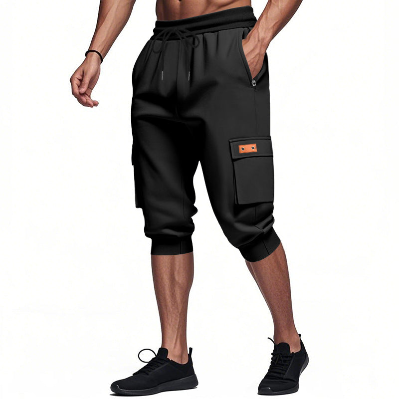Herren Cargo-Shorts mit elastischem Bund und praktischen Seitentaschen EB