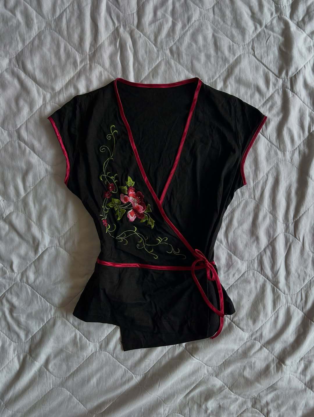 Damen Blusenkleid mit floralen Stickereien EB