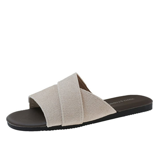 Damen bequeme Riemensandalen mit geschwungenen Riemen EB