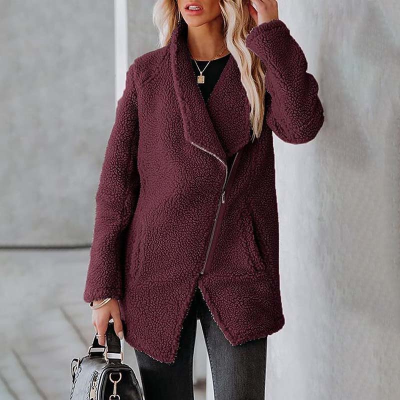 EB | Sherpa Jacke Polyester Weich, Warm