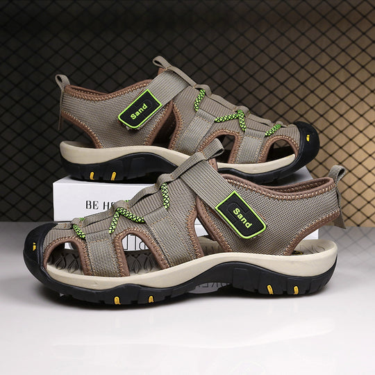 Damen Sportliche Freizeitsandalen mit rutschfester Sohle und verstellbaren Riemen EB