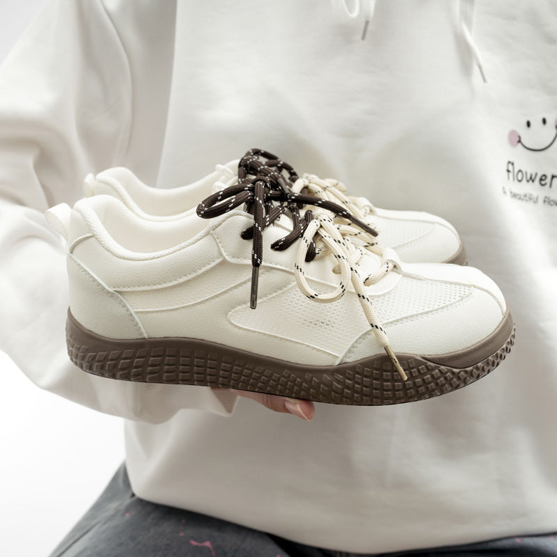 Damen Sportliche Sneakers mit atmungsaktiver Mesh-Oberfläche und flexiblem Dämpfungssystem EB