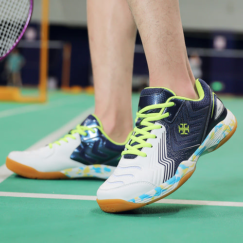 Damen Sportliche Hallenschuhe mit strapazierfähigem Obermaterial und rutschfester Sohle EB