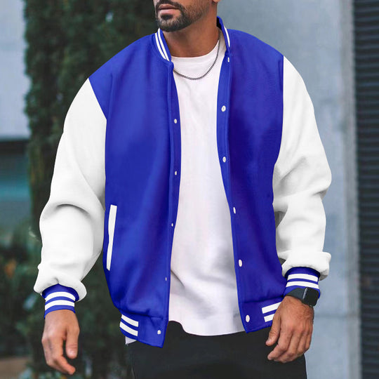 Herren Sportliche Collegejacke EB