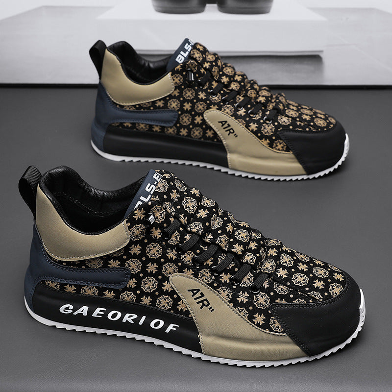 Damen Sneakers mit floralem Design und stoßdämpfendem Komfort EB