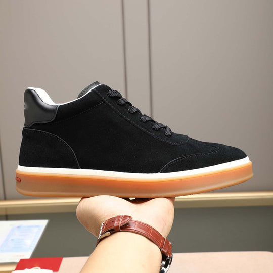 Damen Hochwertige Wildleder Sneakers mit komfortabler Dämpfung EB