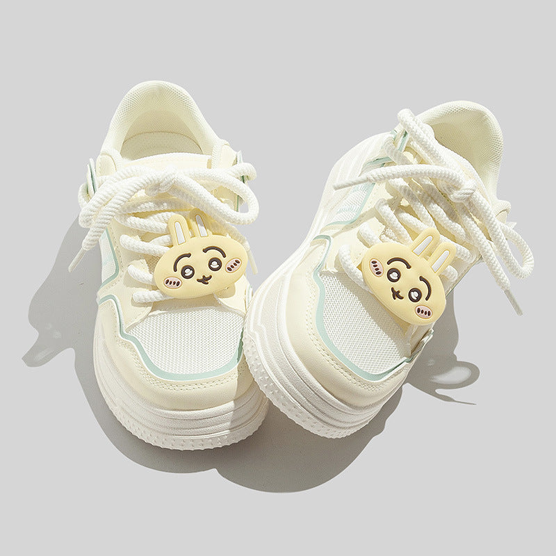 Damen Verspielte Sneakers mit tierischen Applikationen und bequemer Dämpfung EB