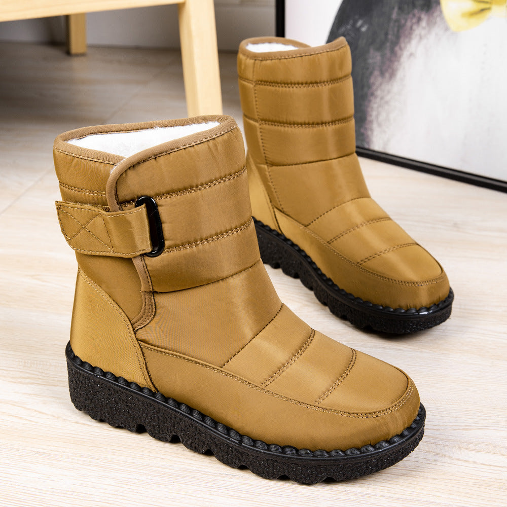 Damen Winterboots mit rutschfester Sohle und warmem Futter EB