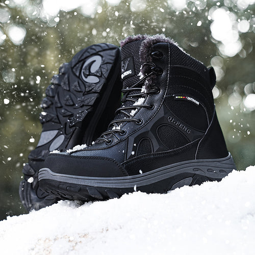 Damen Winterwanderschuhe mit isolierendem Warmfutter und rutschfester Sohle EB