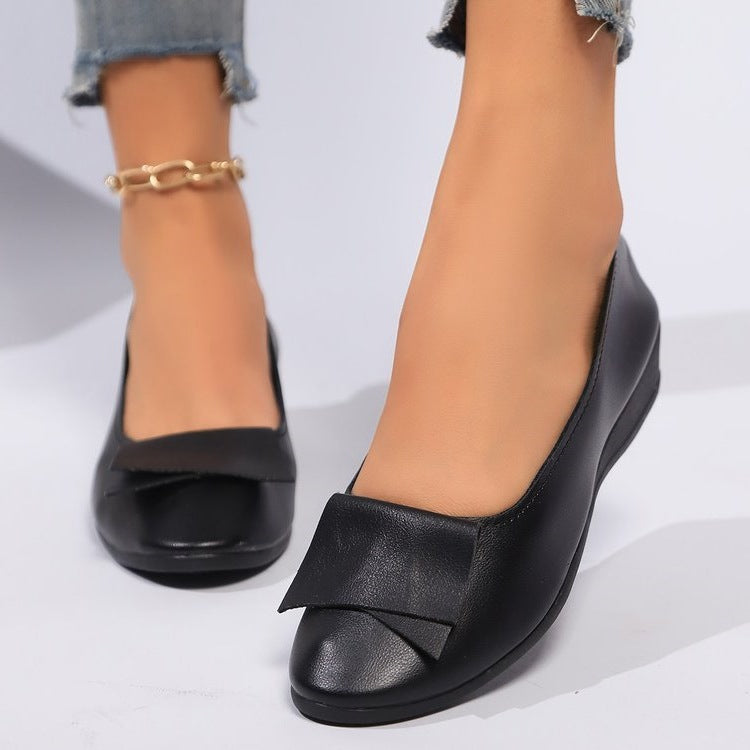 Damen Ballerinas mit eleganter Schleifen-Applikation EB