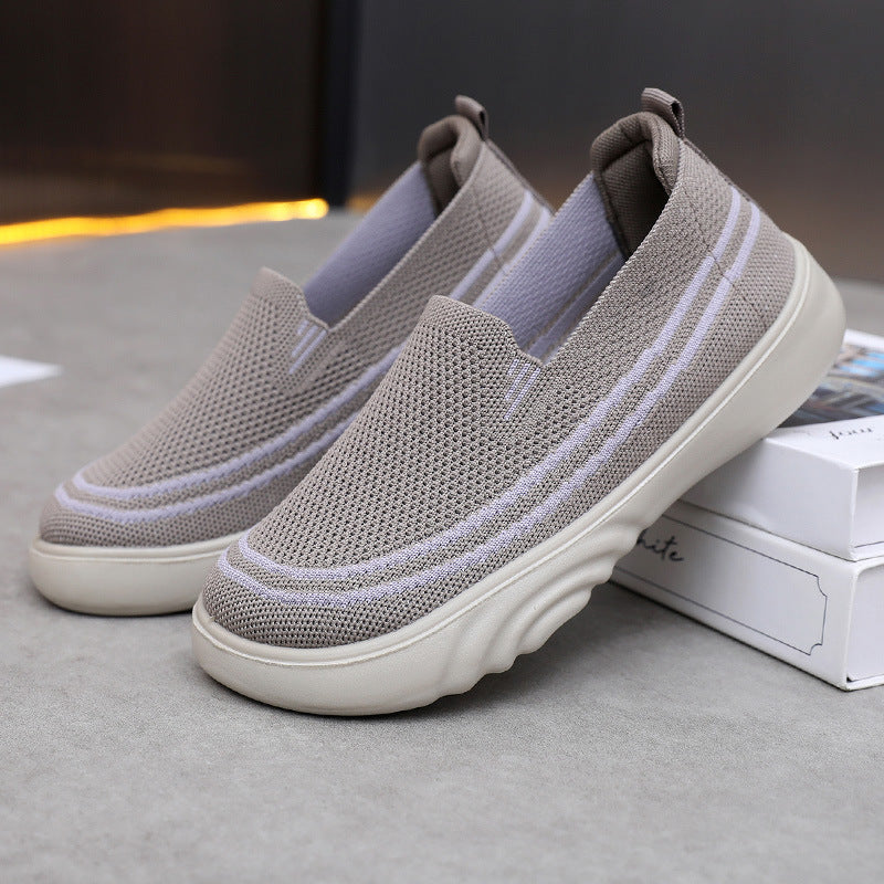 Damen Atmungsaktive Slip-On-Sneakers EB