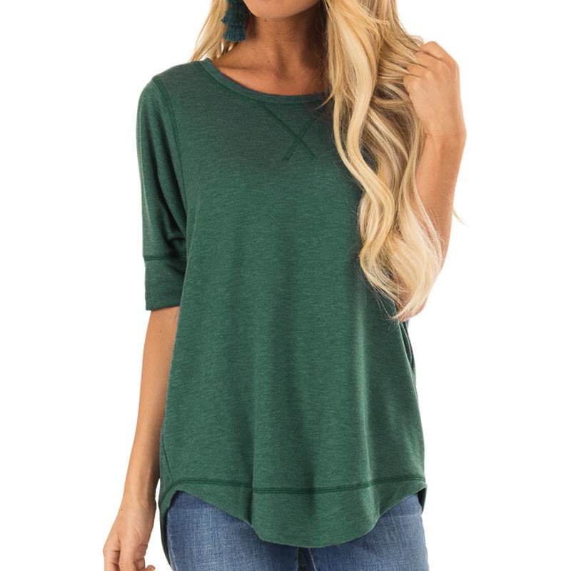 Damen Tiermuster T-Shirt EB
