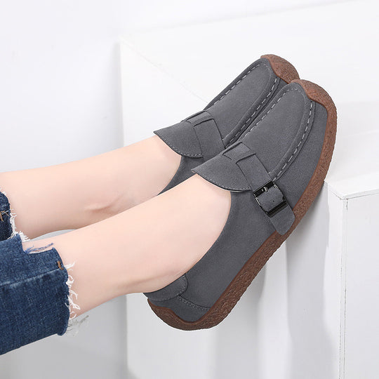 Damen Bequeme Mokassins mit flexibler Sohle und modischem Design EB