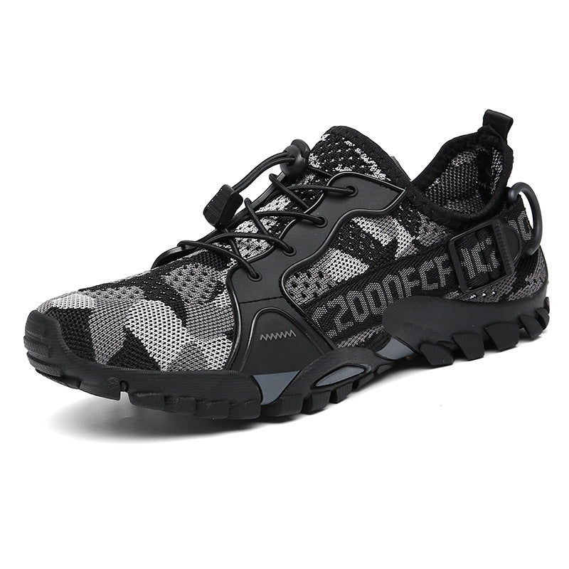 Damen Leichte und flexible Outdoor-Sneaker mit atmungsaktivem Mesh-EB