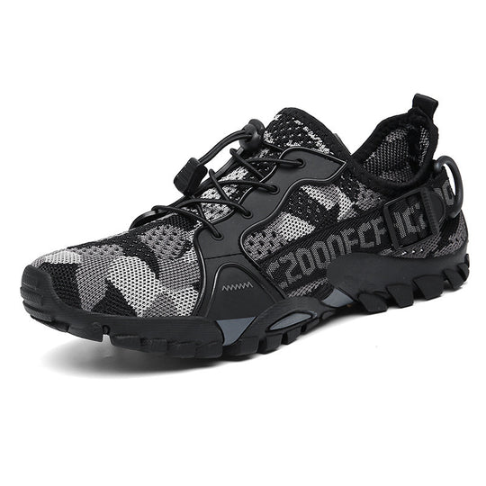 Damen Leichte und flexible Outdoor-Sneaker mit atmungsaktivem Mesh-EB