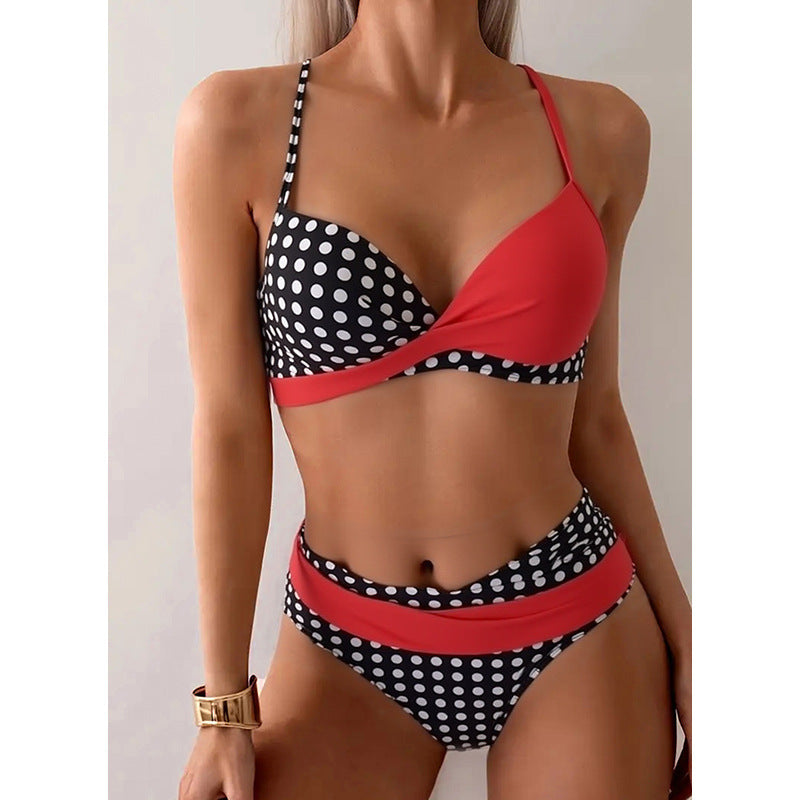 Damen Bikini-Set mit modischem Wickelausschnitt EB