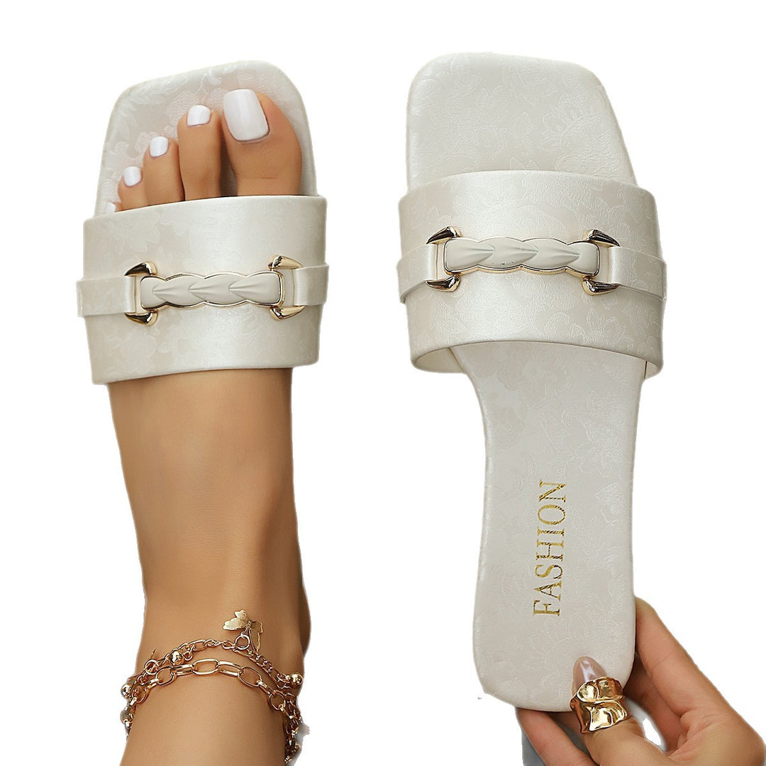 Damen Clogs mit elegantem geflochtenem Design und Platz für hohes Fußbett EB