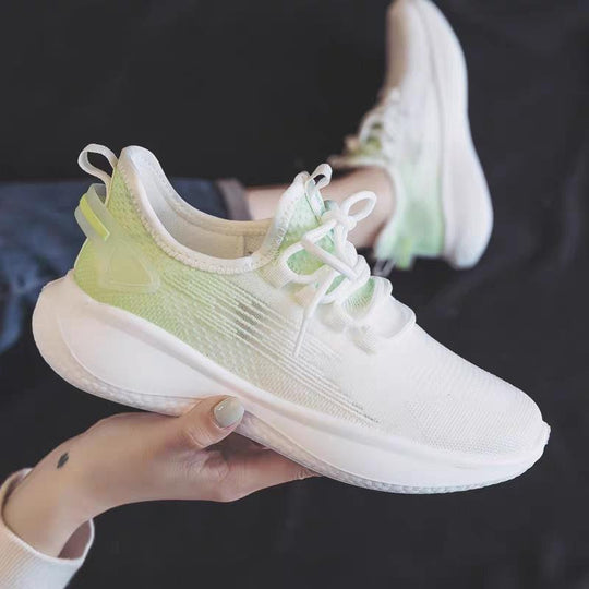 Damen Atmungsaktive Fitness Sneakers mit flexibler Laufsohle und innovativer Dämpfungstechnologie EB