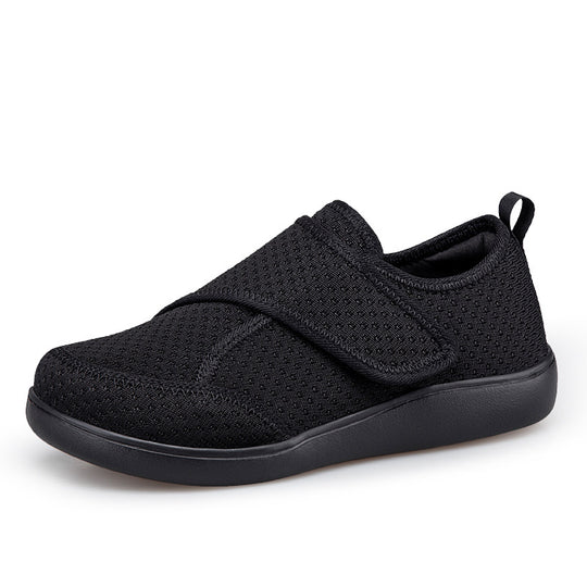 Damen Sportliche Klett-Schuhe mit atmungsaktivem Netzgewebe EB