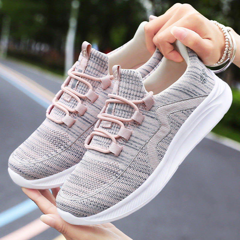 Damen Atmungsaktive Sportsneakers mit elastischem Obermaterial EB