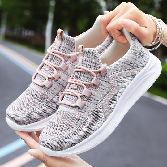 Damen Atmungsaktive Sportsneakers mit elastischem Obermaterial EB