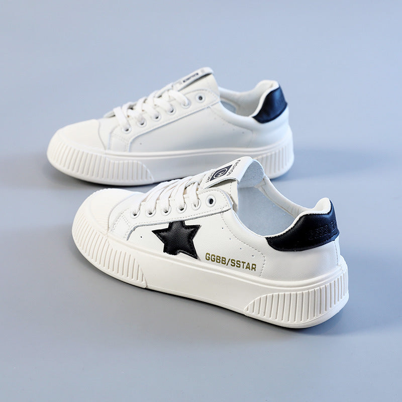 Damen modische Sneaker mit sportlichen Akzenten und bequemer Dämpfung EB