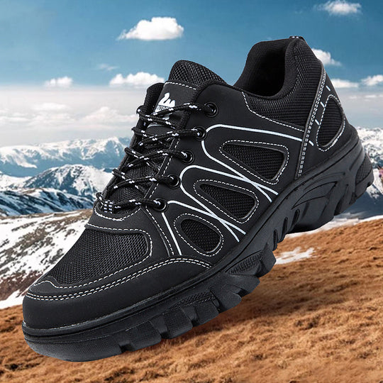Damen Sportliche Outdoor-Sneaker mit rutschfester Sohle und atmungsaktivem Obermaterial EB