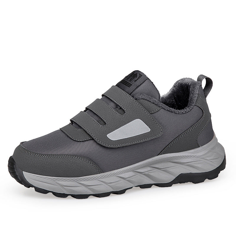 Damen Sportliche Sneakers mit praktischen Klettverschlüssen und wärmendem Innenfutter EB