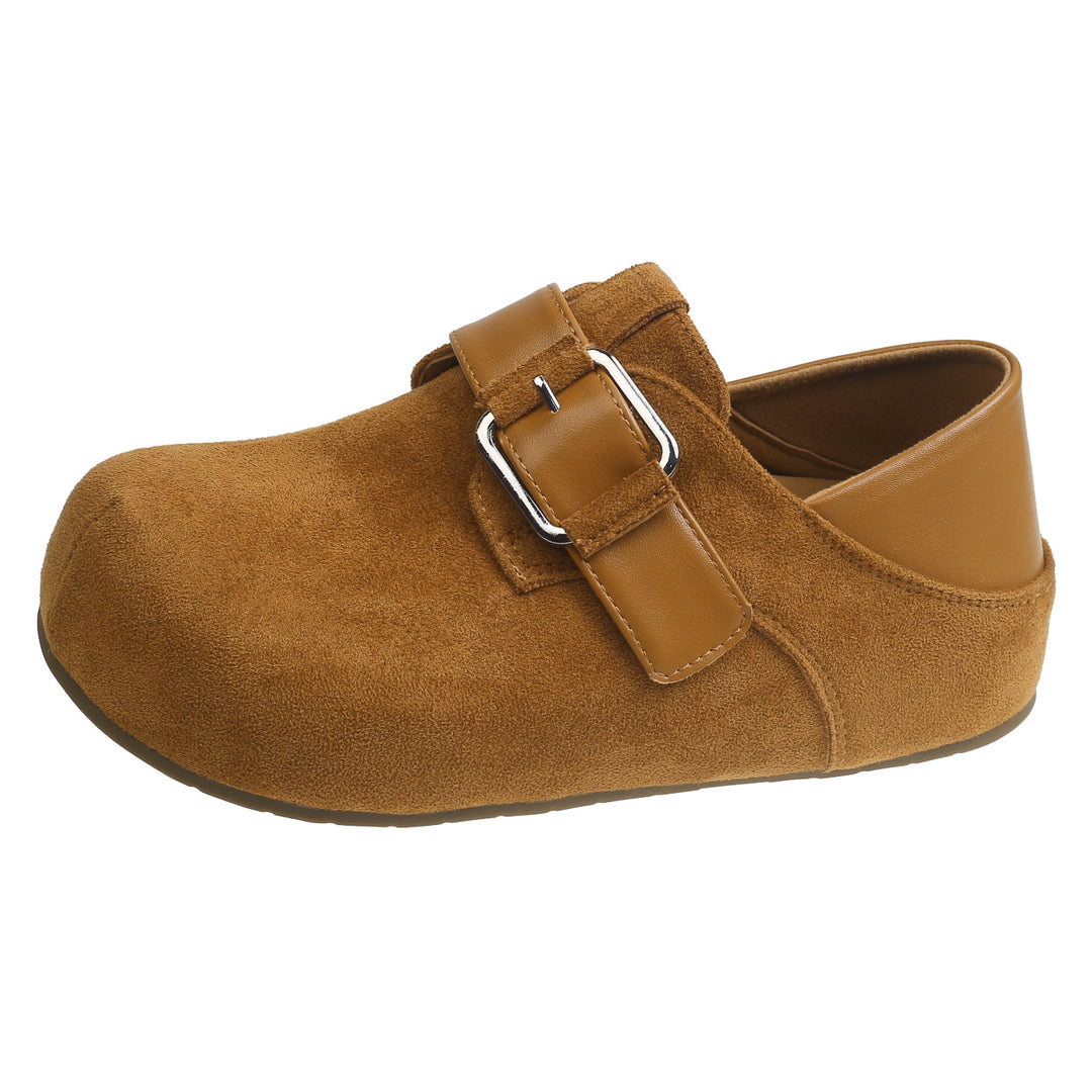 Damen komfortable Clogs mit modischer Schnalle EB