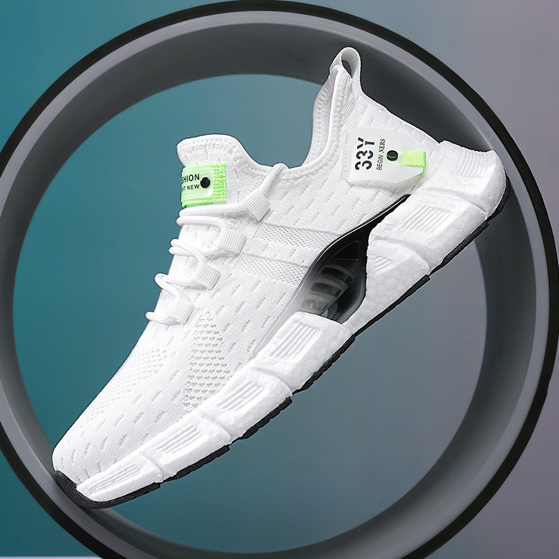 Damen Leichte und atmungsaktive Lifestyle Sneaker mit stoßdämpfender Sohle EB