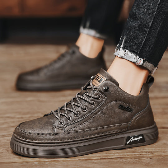 Damen Robuste High-Top Sneakers mit strapazierfähigem Obermaterial EB