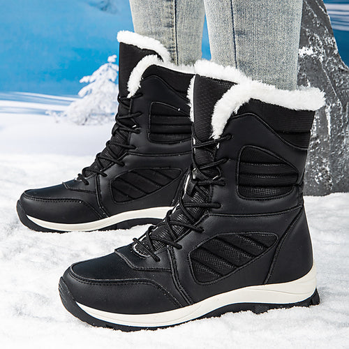 Damen Isolierte Stiefel mit rutschfester Sohle und weichem Innenfutter EB