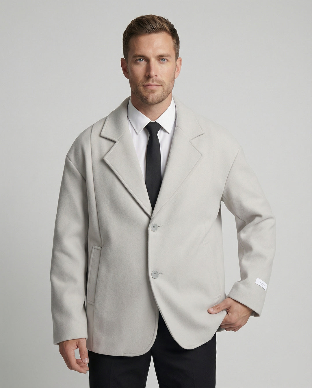 Eleganter Wollmantel im Britischen Stil für Herren und Damen