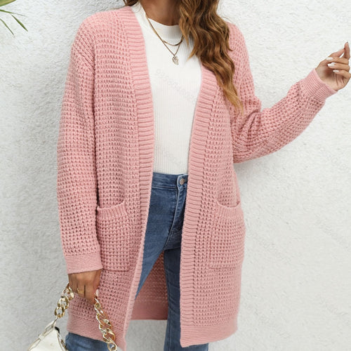 Damen modischer Strickcardigan EB