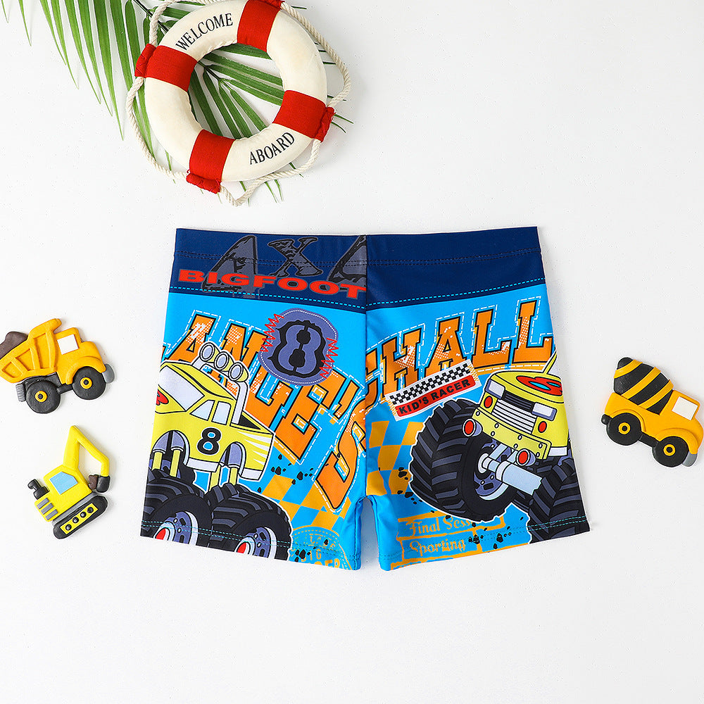 Jungen Schwimmshorts mit maritimen Motiv EB
