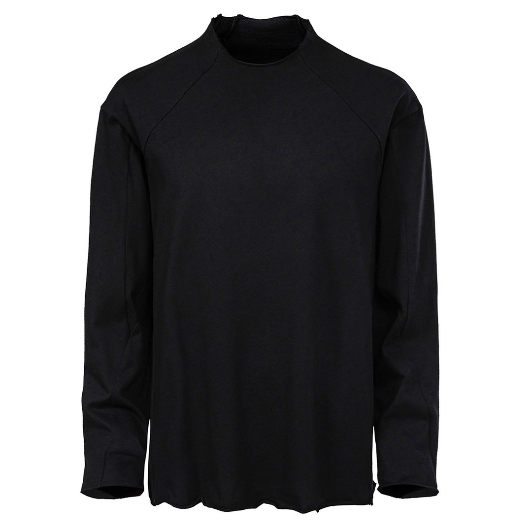 Herren lässiges Langarmshirt mit modernem Schnitt und atmungsaktiver Baumwollqualität EB