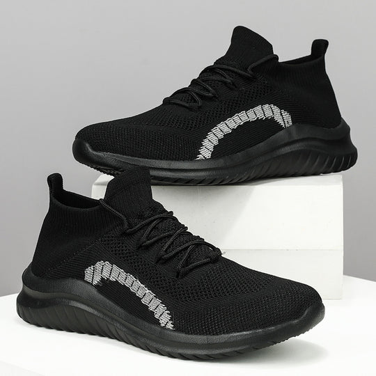 Damen Bequeme Stricksneaker EB