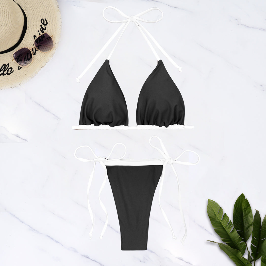 Damen Triangel-Bikini-Set mit verstellbaren Trägern EB