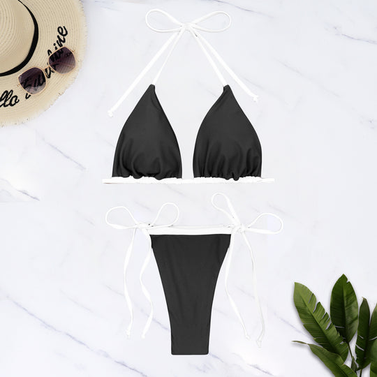 Damen Triangel-Bikini-Set mit verstellbaren Trägern EB