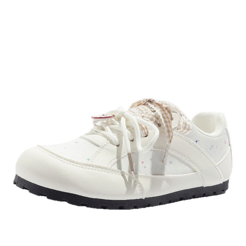 Damen Freizeit-Sneaker mit verspieltem Design und atmungsaktiver Oberflächenstruktur EB