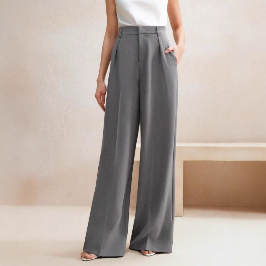 Damen weite Stoffhose EB